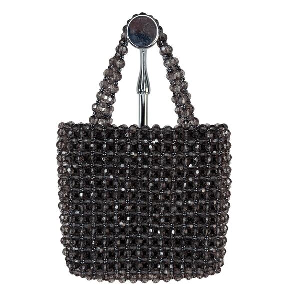 GAP Handbags - Y2K GAP Grey Beaded Small Square Purse